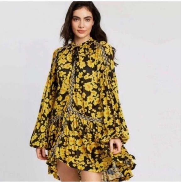 EUCFree People Love Letter Floral Print Tunic - Picture 3 of 16